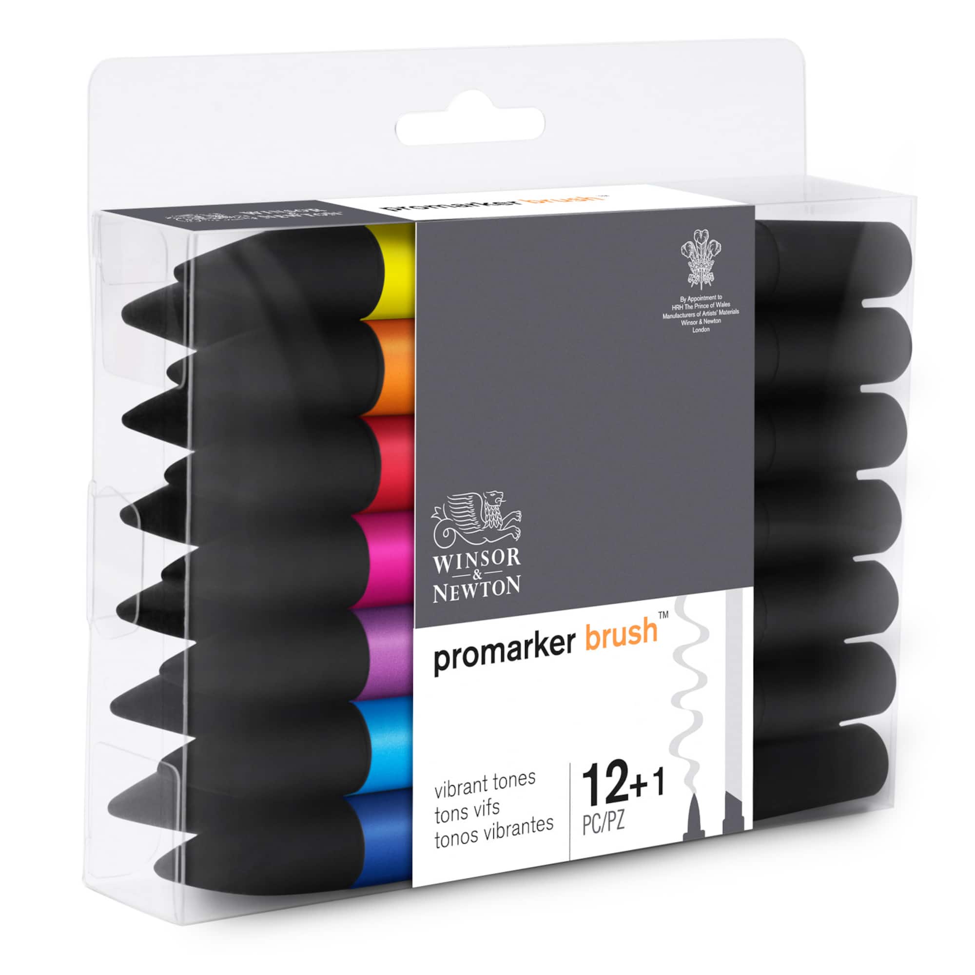 Winsor & Newton® 13 Vibrant Promarker Brush™ Set